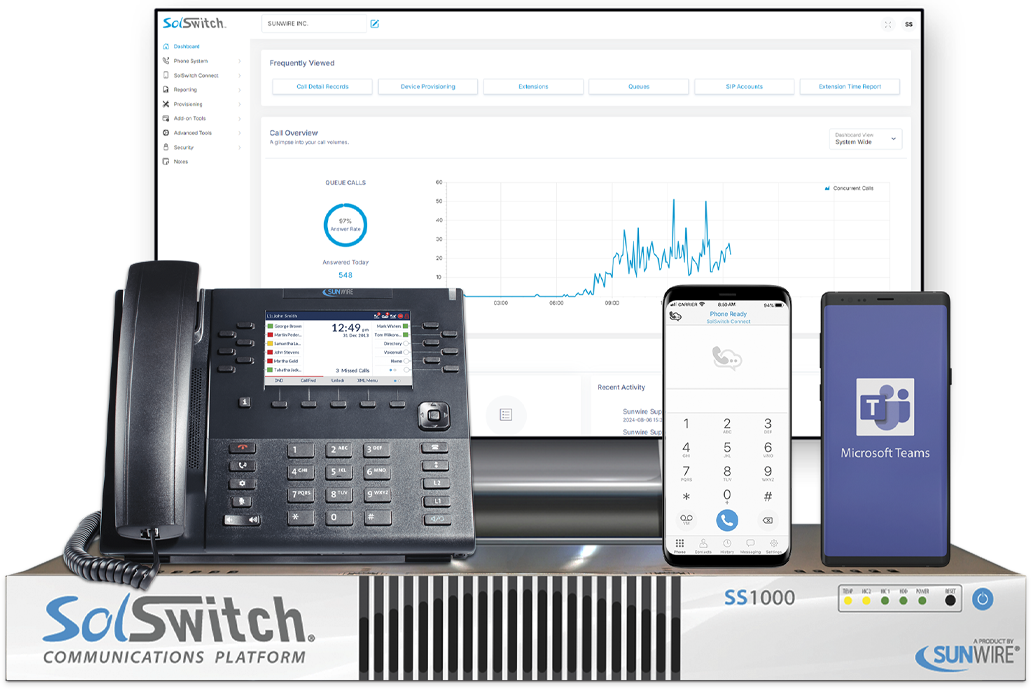 SolSwitch Communications Platform